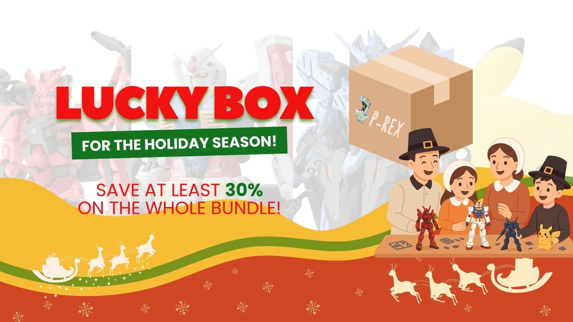Christmas Lucky Box Buying Guide: Sizes, Prices & What’s Inside at P-Rex Hobby
