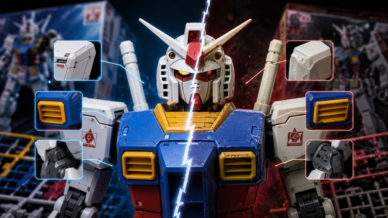 How to Spot Fake Gunpla: Authentic vs Bootleg Comparison