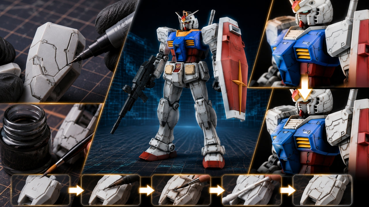 How to Panel Line Gunpla: Complete Guide for Clean Results
