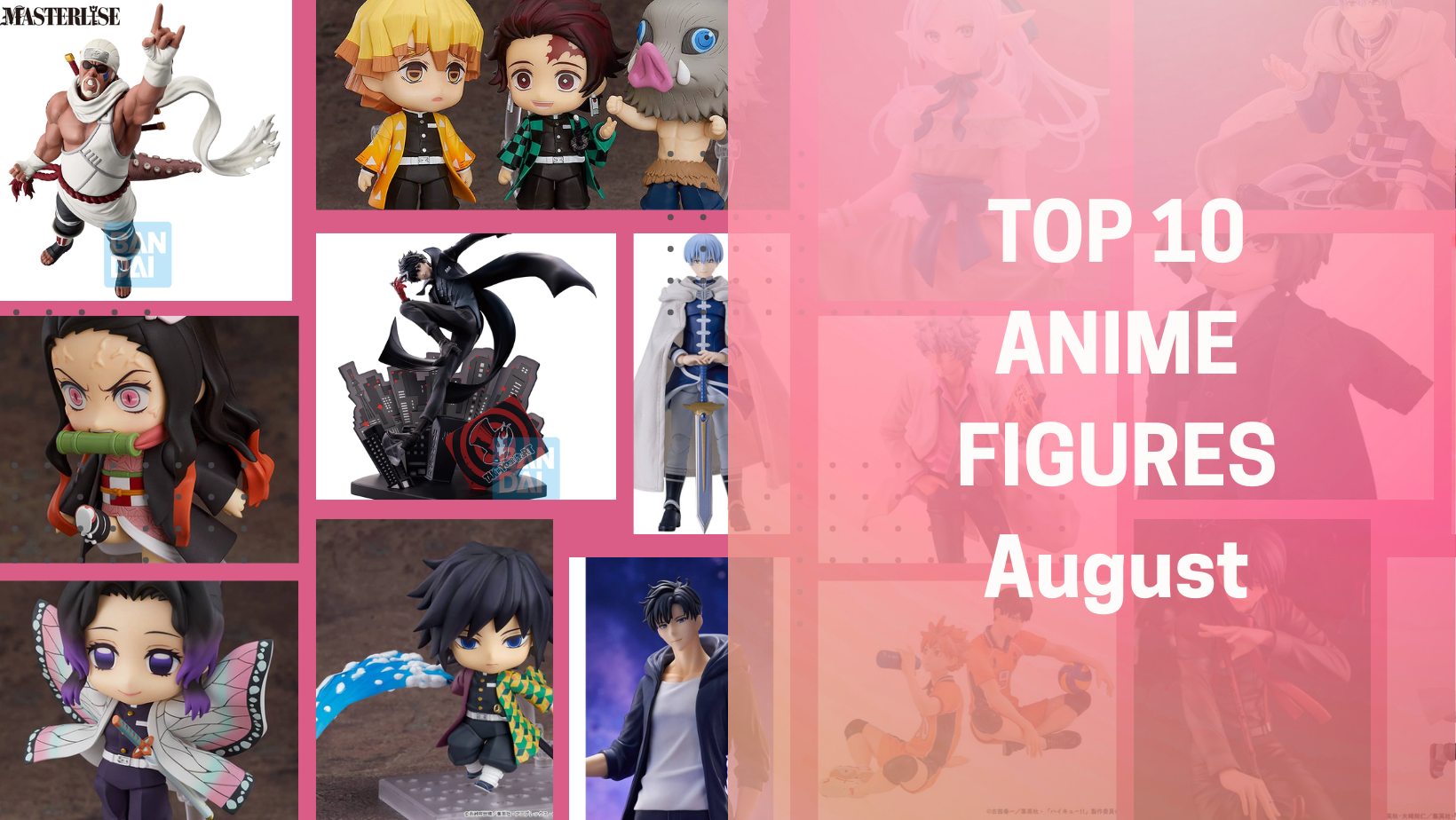 Top 10 Anime Preorders of August