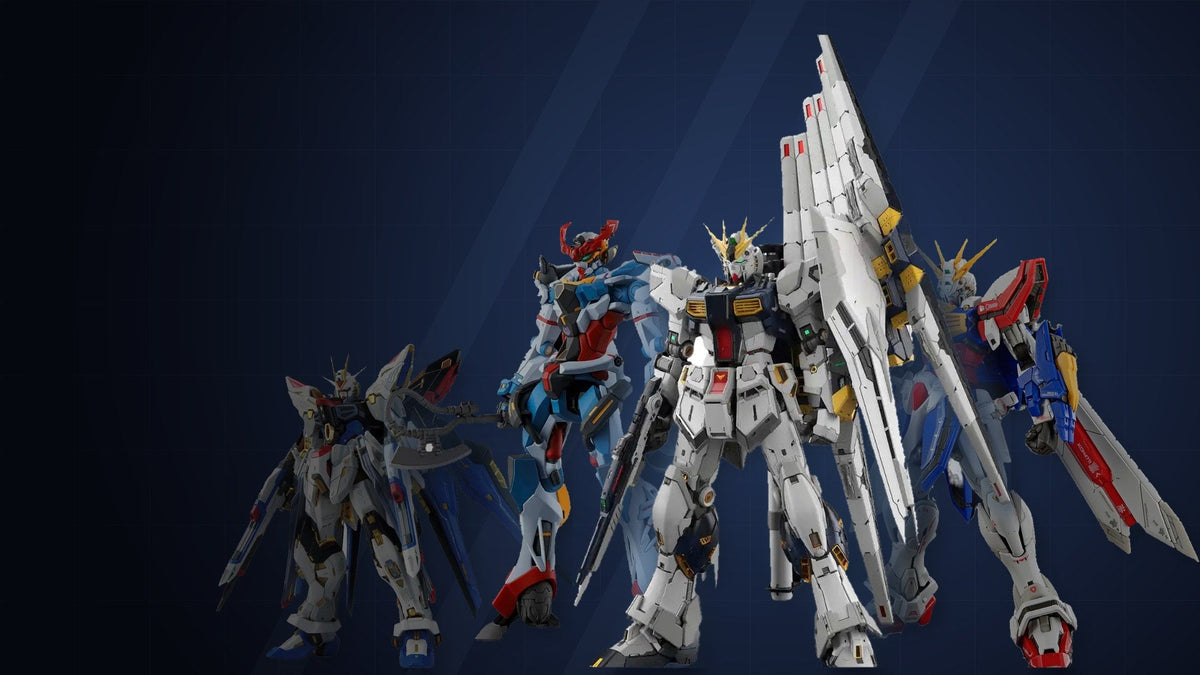 Gunpla Grades Explained: HG vs RG vs MG vs PG — Which Should You Buy? – featured kits