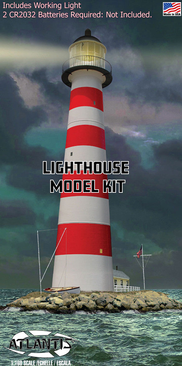 Atlantis 1/160 Lightouse with Light and Diorama Base | 850041894072