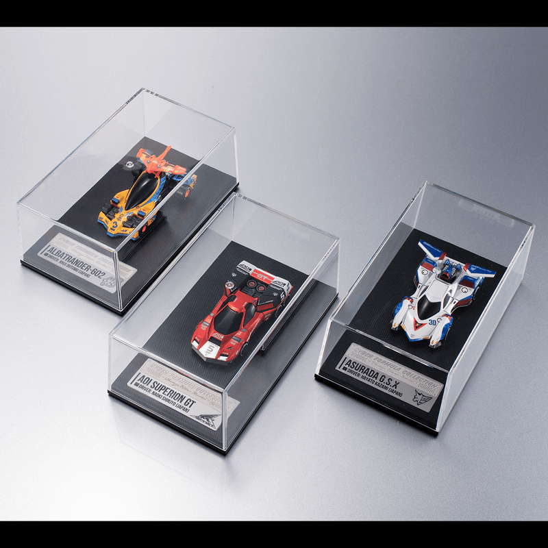MegaHouse Cyber Formula Collection -Heritage Edition- Future GPX Cyber Formula Asurada G.S.X & Albatrander 602 & Aoi Superion GT set | 4535123845369