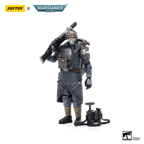 JOYTOY Astra Militarum Death Korps of Krieg Veteran Squad Guardsman Demolitions Specialist | 6973130372658