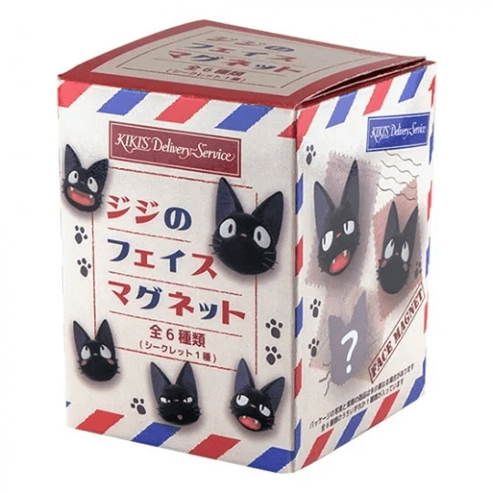 Jiji Face Magnet Blind Box "Kiki's Delivery Service" (Box/6) | 4990593449859