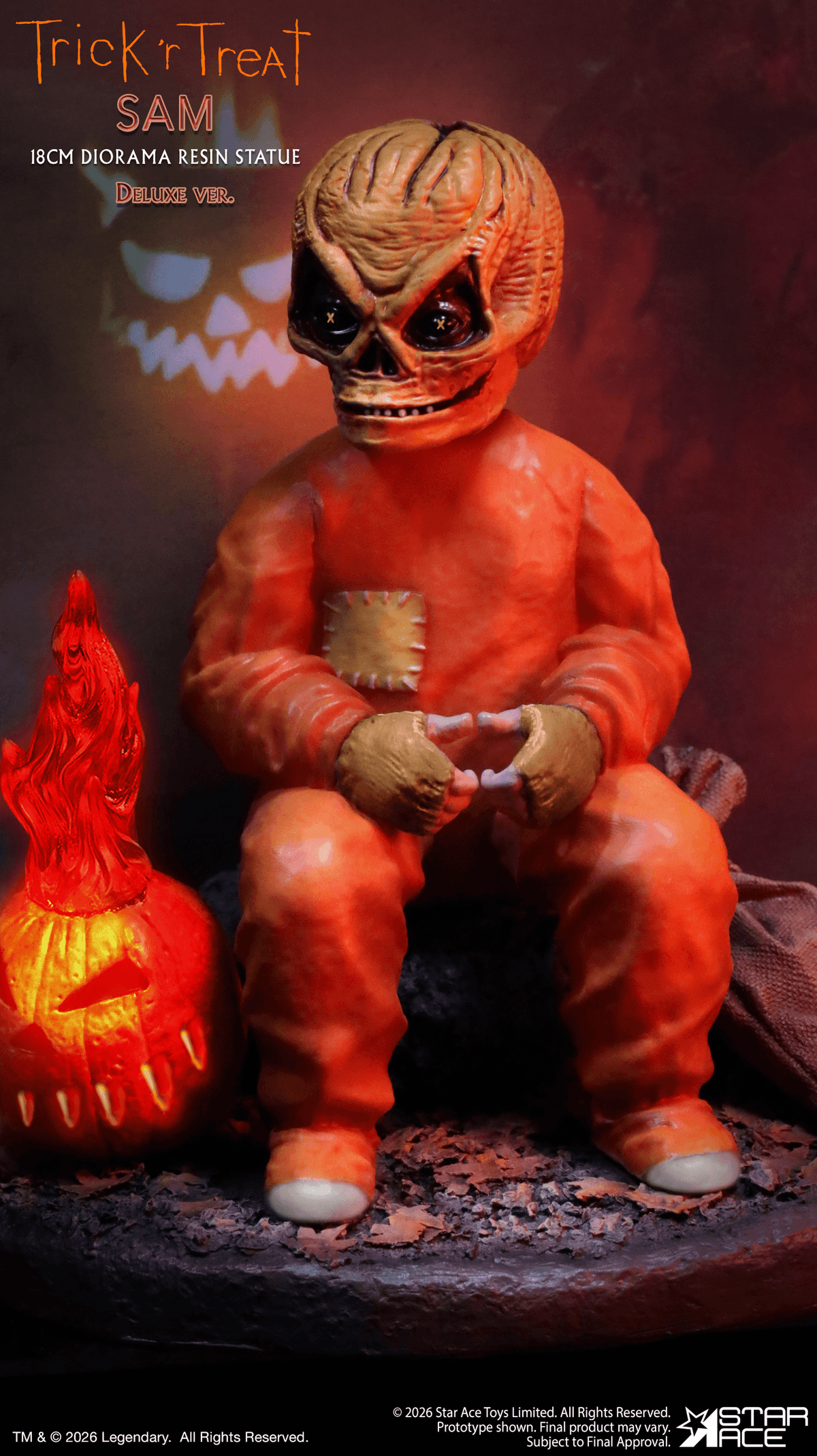 18cm Trick'r Treat Sam diorama resin statue DX