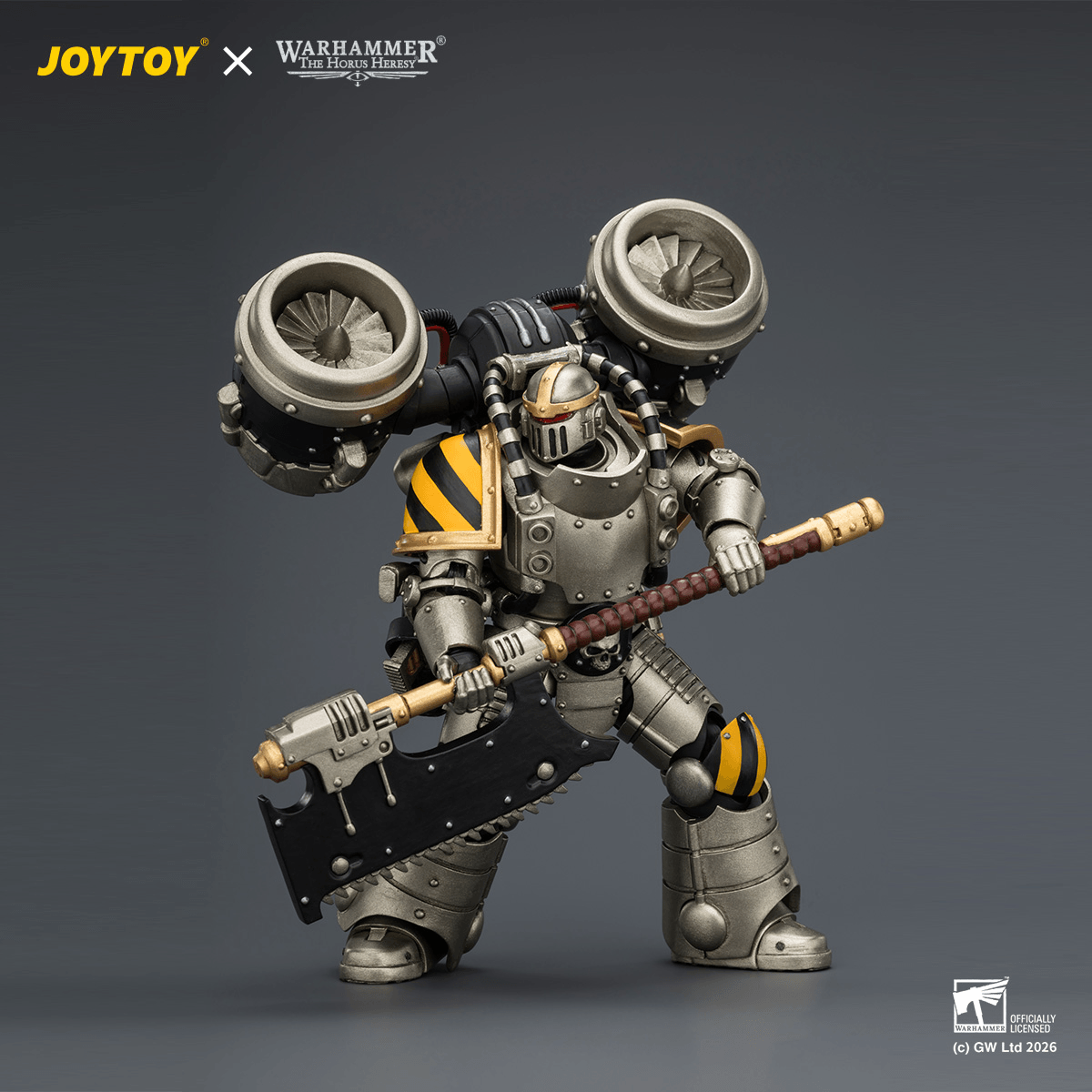 Iron Warriors MkII Assault Legionary2 with Bolt pistol & Heavy chain axe | 6927054404506