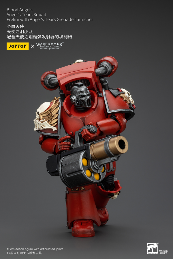 JOYTOY Blood Angels Angel's Tears Squad Erelim with Angel's Tears Grenade Launcher | 6927054400362