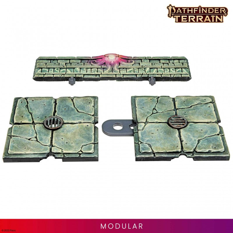Archon Studio Dungeons and Lasers: Pathfinder Terrain: Abomination Vaults (D&L: Half-Height Walls) | 5901414672294