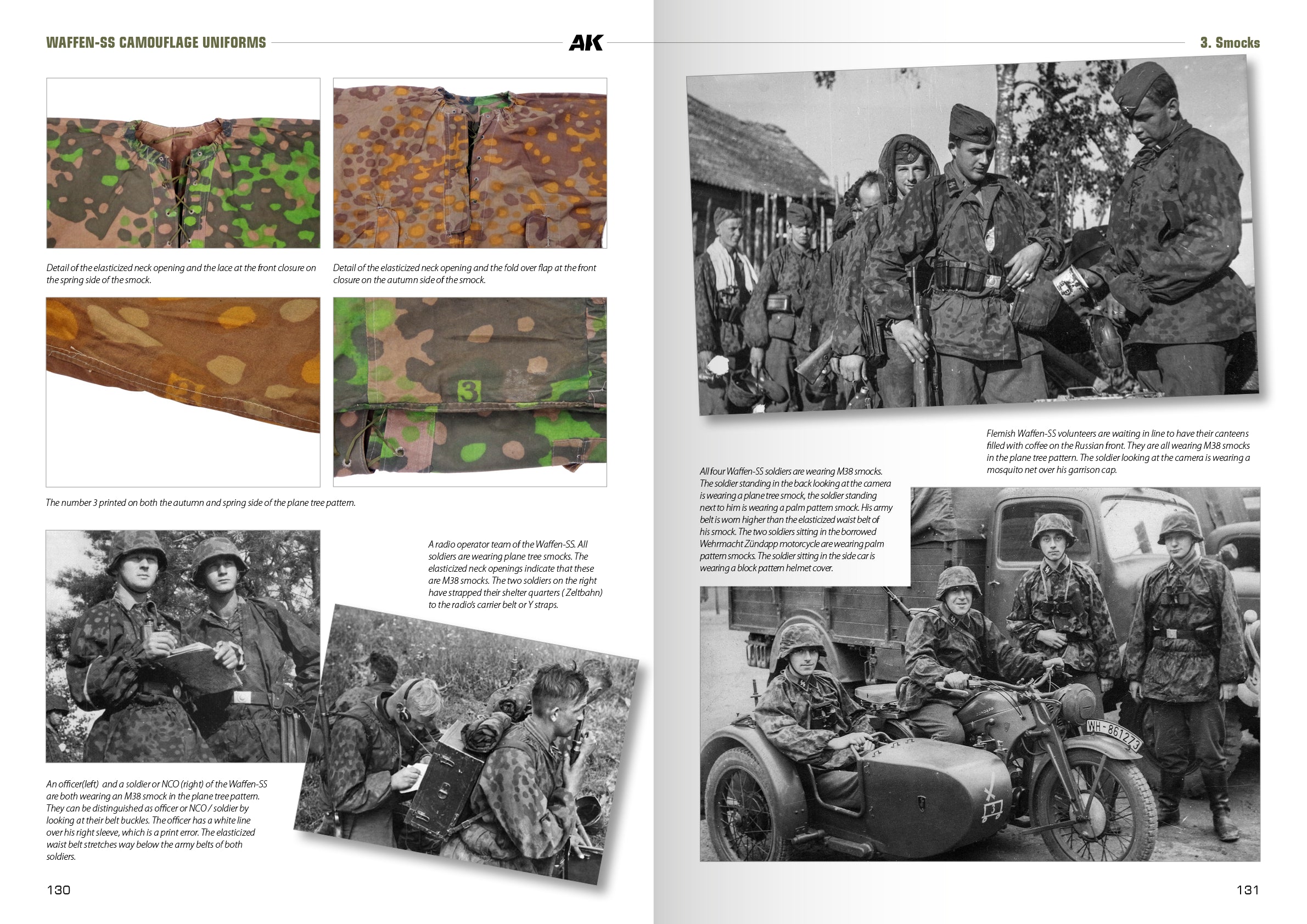 AK Interactive Waffen-ss Camouflage Uniforms (English) | 8435568337442