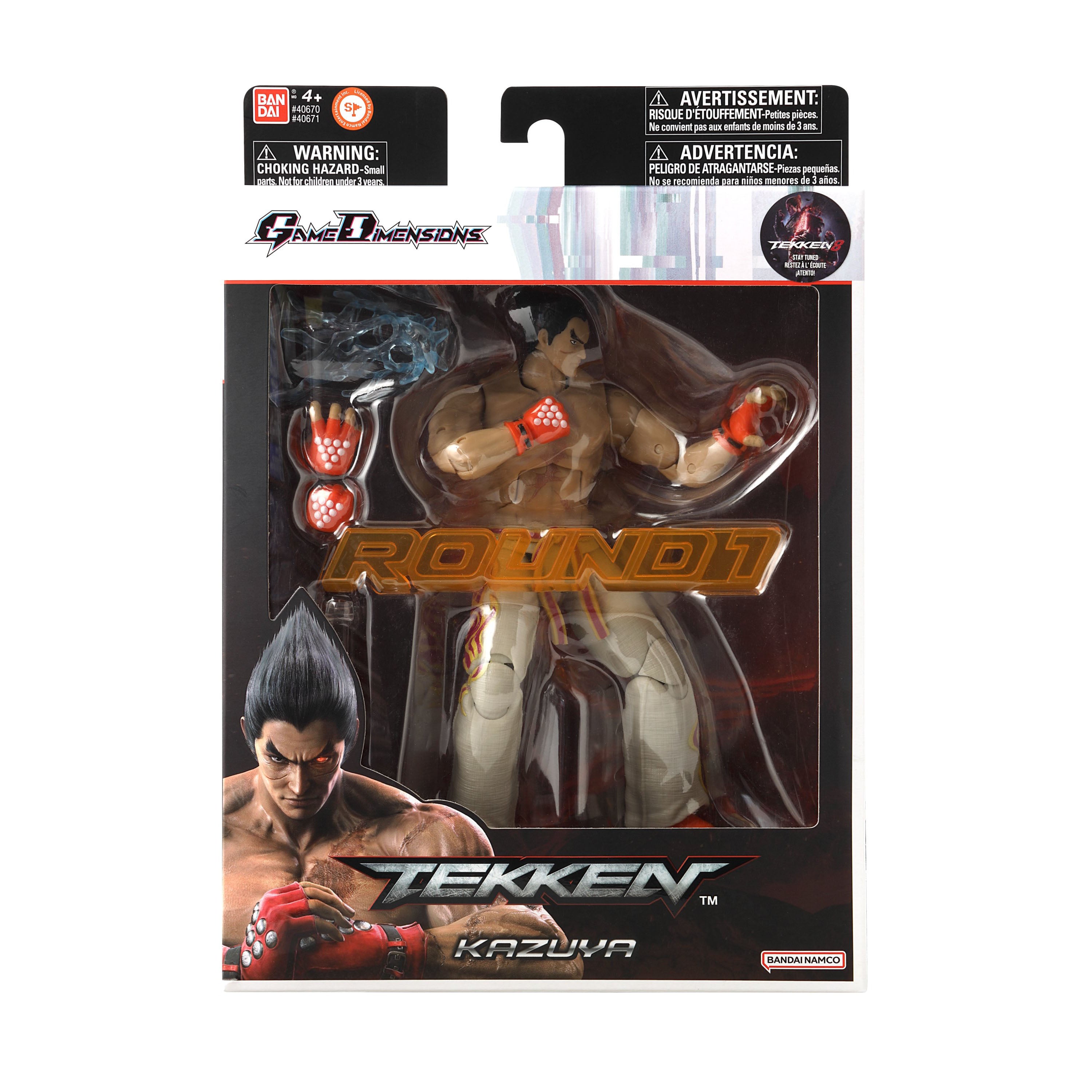 Bandai GameDimensions Tekken Action Figure -Kazuya Mishima- "Tekken 7" | 45557406714