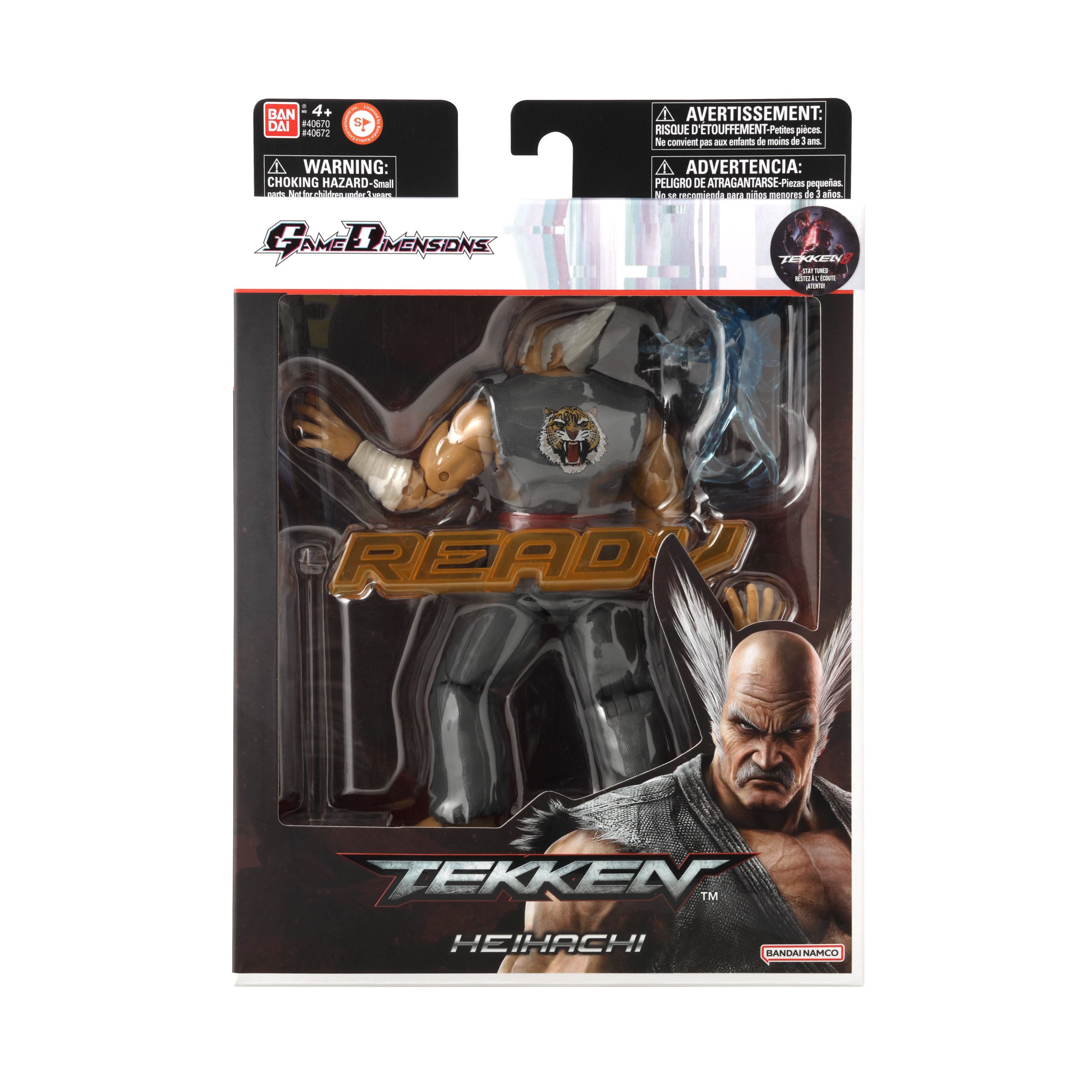 Bandai GameDimensions Tekken Action Figure -Heihachi Mishima- "Tekken 7" | 45557406721