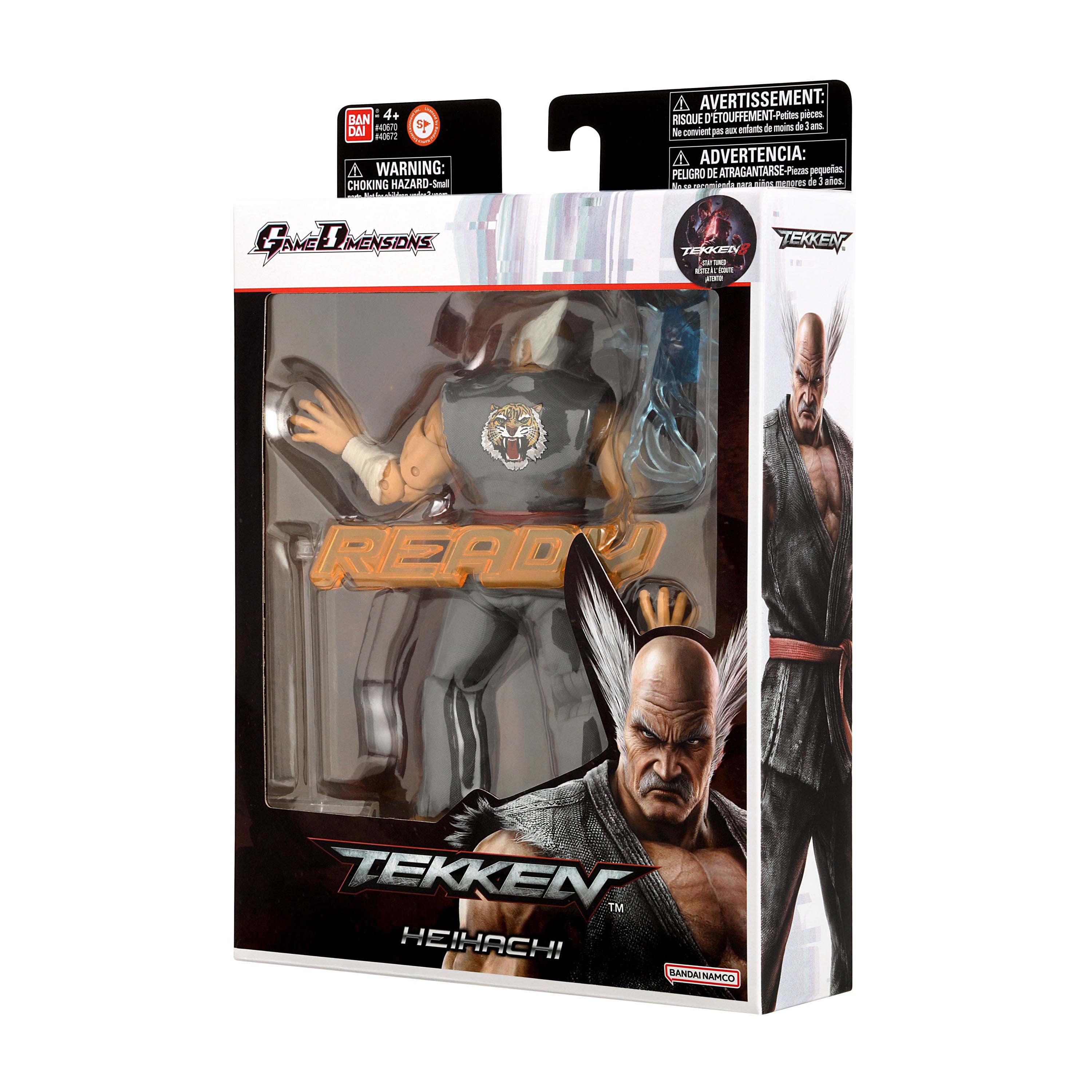 Bandai GameDimensions Tekken Action Figure -Heihachi Mishima- "Tekken 7" | 45557406721