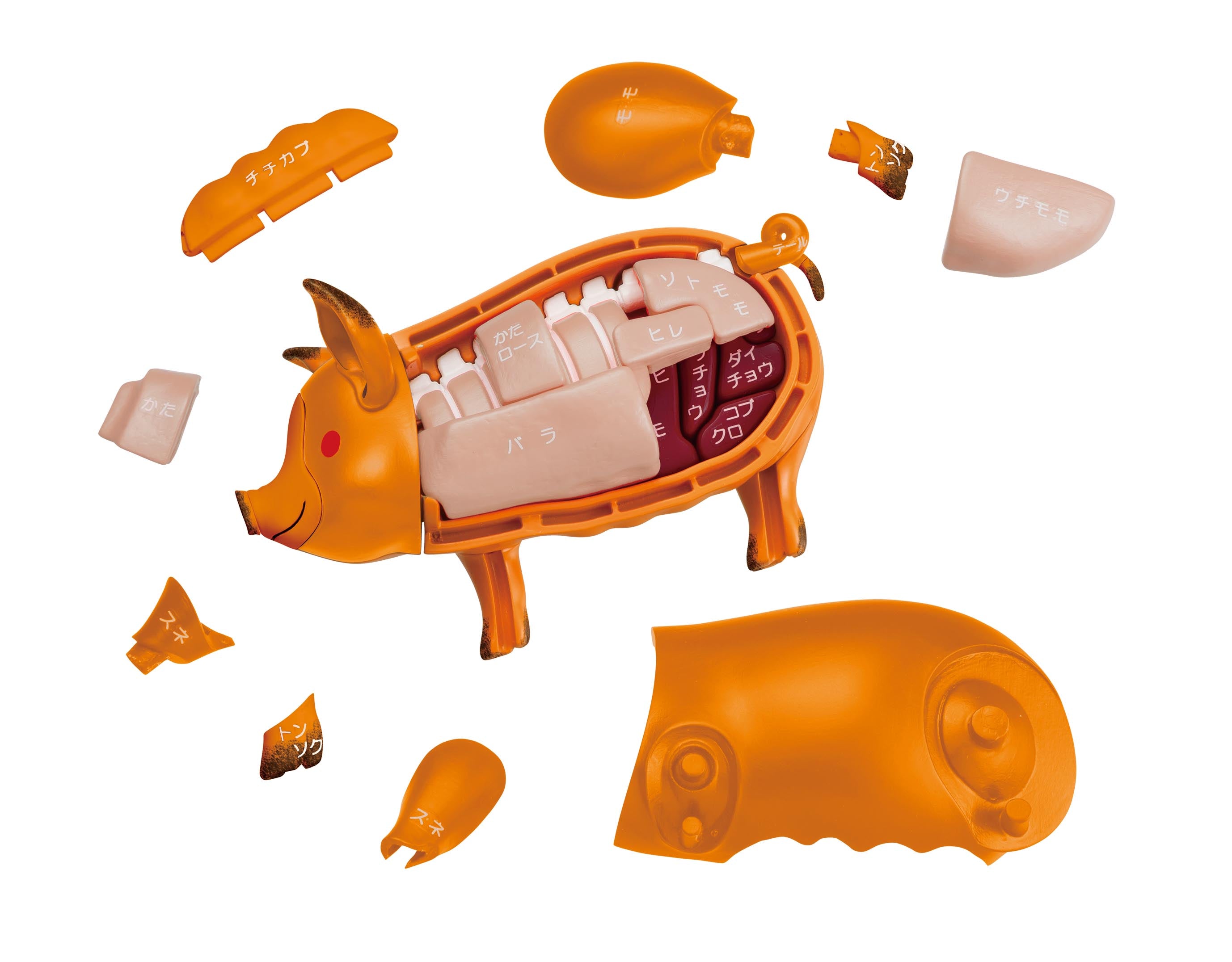 Megahouse Kaitai Puzzle Pork Puzzle (Whole Grilled ver.) | 4975430518011
