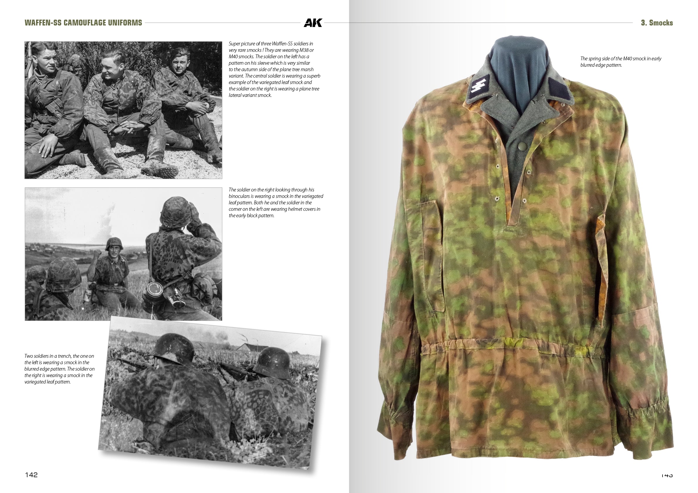 AK Interactive Waffen-ss Camouflage Uniforms (English) | 8435568337442