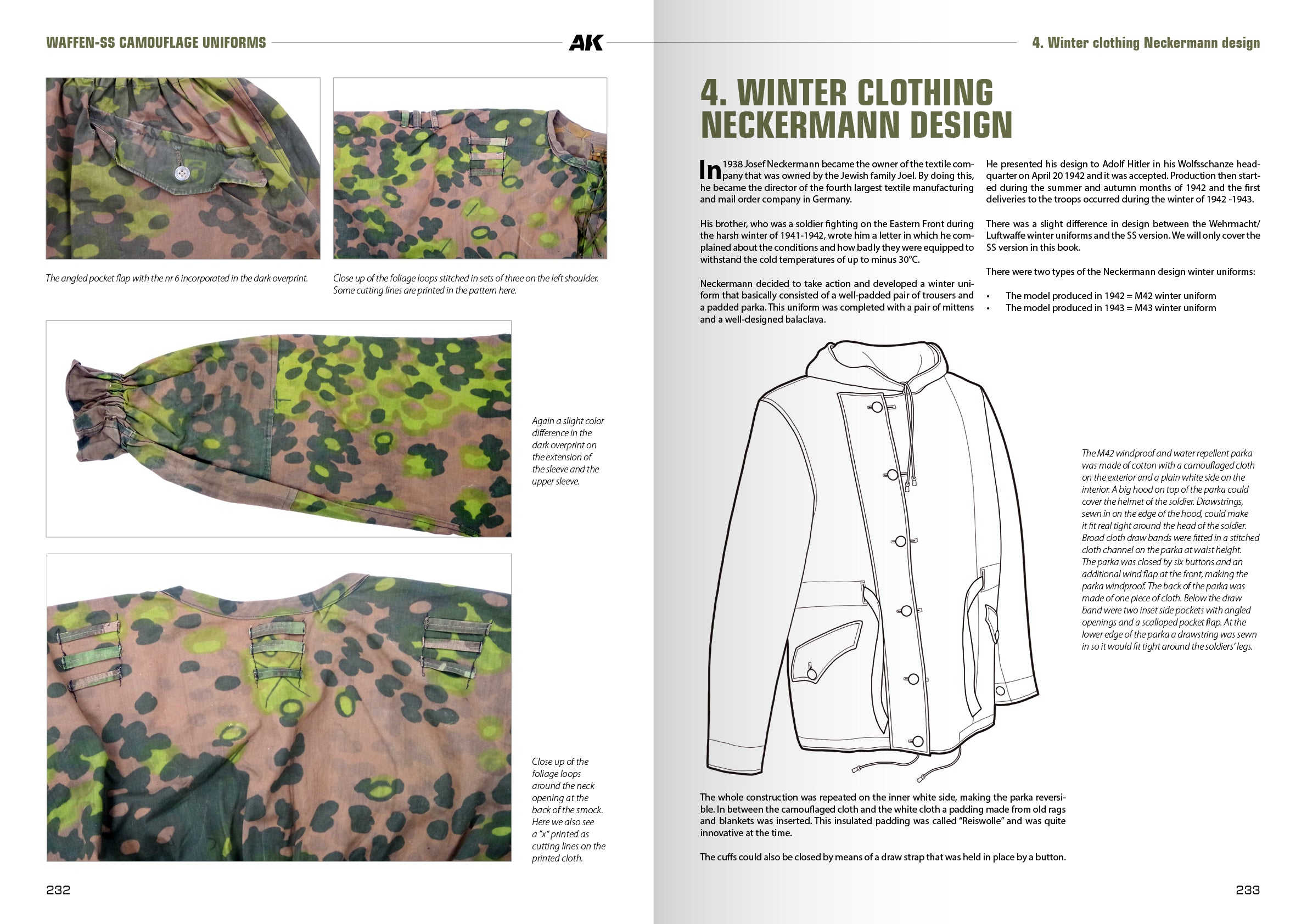 AK Interactive Waffen-ss Camouflage Uniforms (English) | 8435568337442