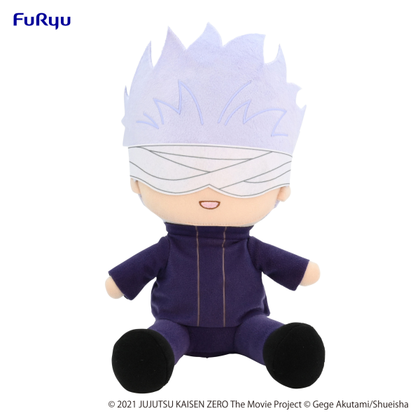 Jujutsu Kaisen 0: The Movie KYURUMARU Big Plush Toy-Satoru Gojo- | 4580736401716
