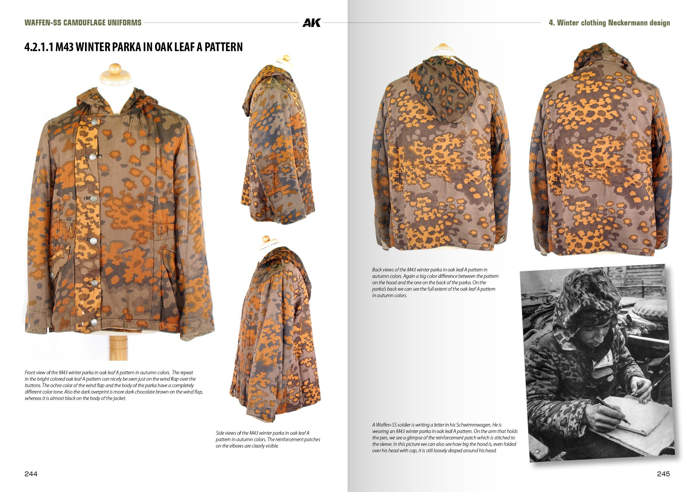 AK Interactive Waffen-ss Camouflage Uniforms (English) | 8435568337442
