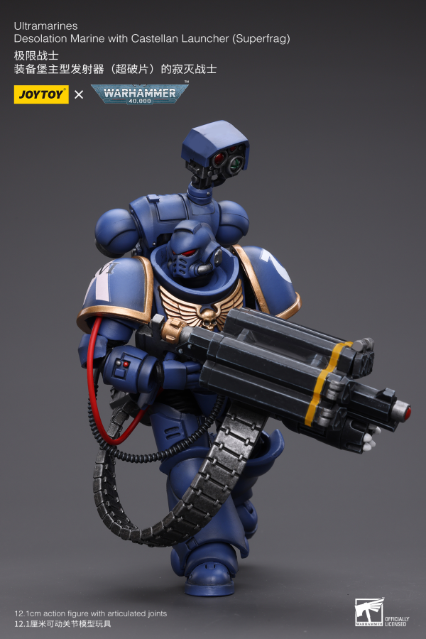 Joy Toy Ultramarines Desolation Marine with Castellan Launcher (Superfrag) | 6973130378827