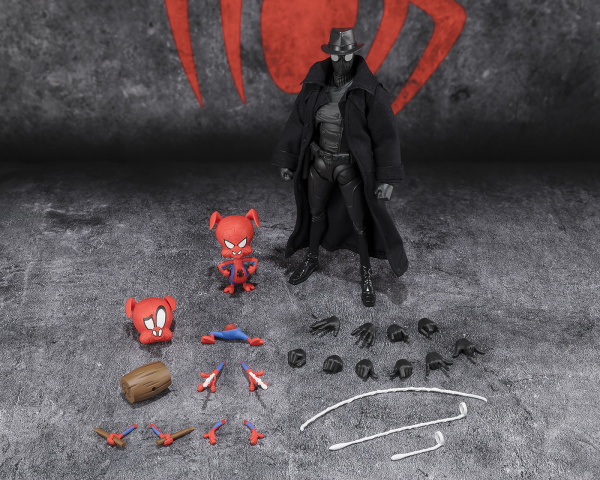TAMASHII NATIONS SPIDER-MAN NOIR & SPIDER-HAM (Spider-Man: Across the Spider-Verse) "SPIDERMAN", TAMASHII NATIONS S.H.Figuarts | 4573102675361