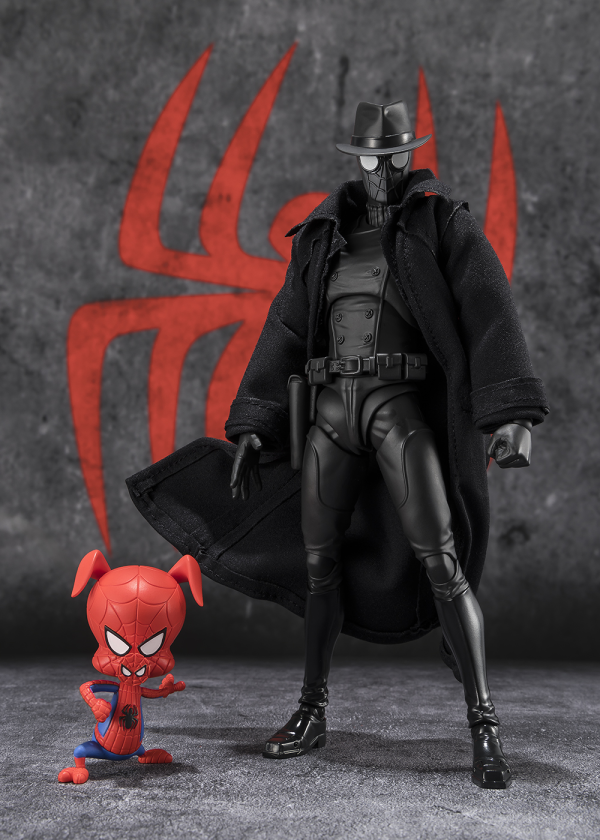 TAMASHII NATIONS SPIDER-MAN NOIR & SPIDER-HAM (Spider-Man: Across the Spider-Verse) "SPIDERMAN", TAMASHII NATIONS S.H.Figuarts | 4573102675361