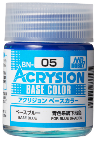 Mr Hobby ACRYSION BASE COLOR BASE BLUE | 4973028737585