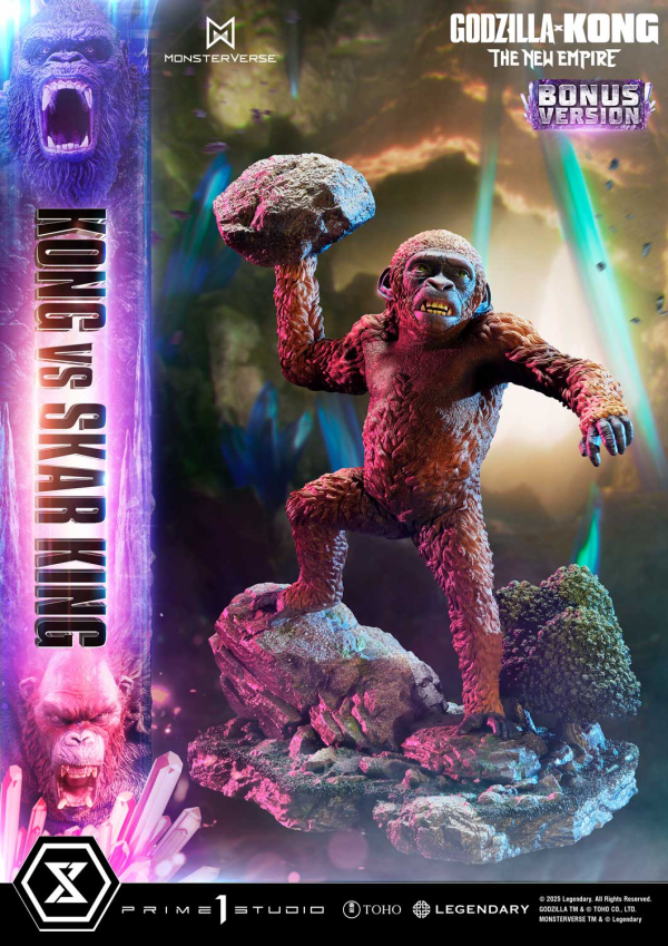 Prime 1 Studio Ultimate Diorama Masterline Godzilla x Kong: The New Empire (Film) Kong vs Skar King Bonus Version | 4582647121707