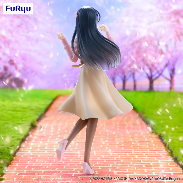 FuRyu Rascal Does Not Dream Series Trio-Try-iT Figure -Mai Sakurajima Spring Outfit ver.- | 4582782367213
