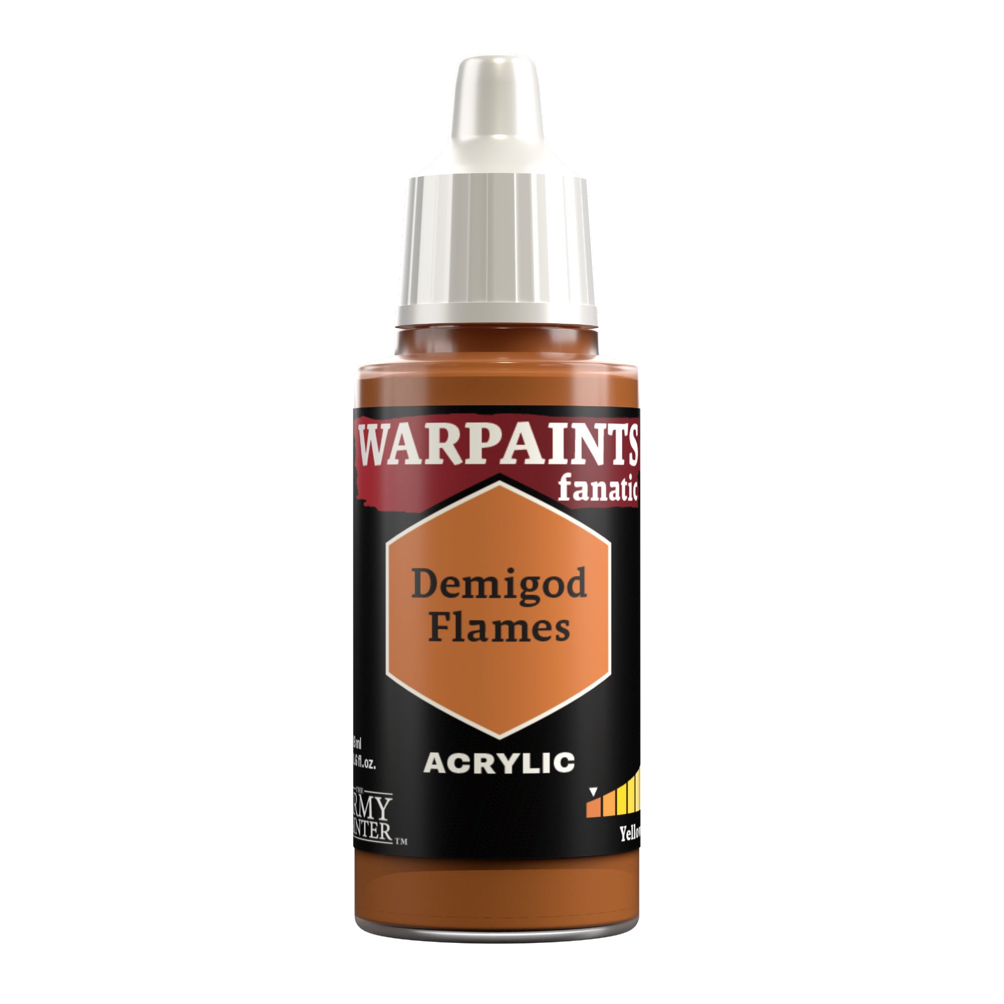 Army Painter Warpaints Fanatic Acrylic, Demigod Flames | 5713799309104