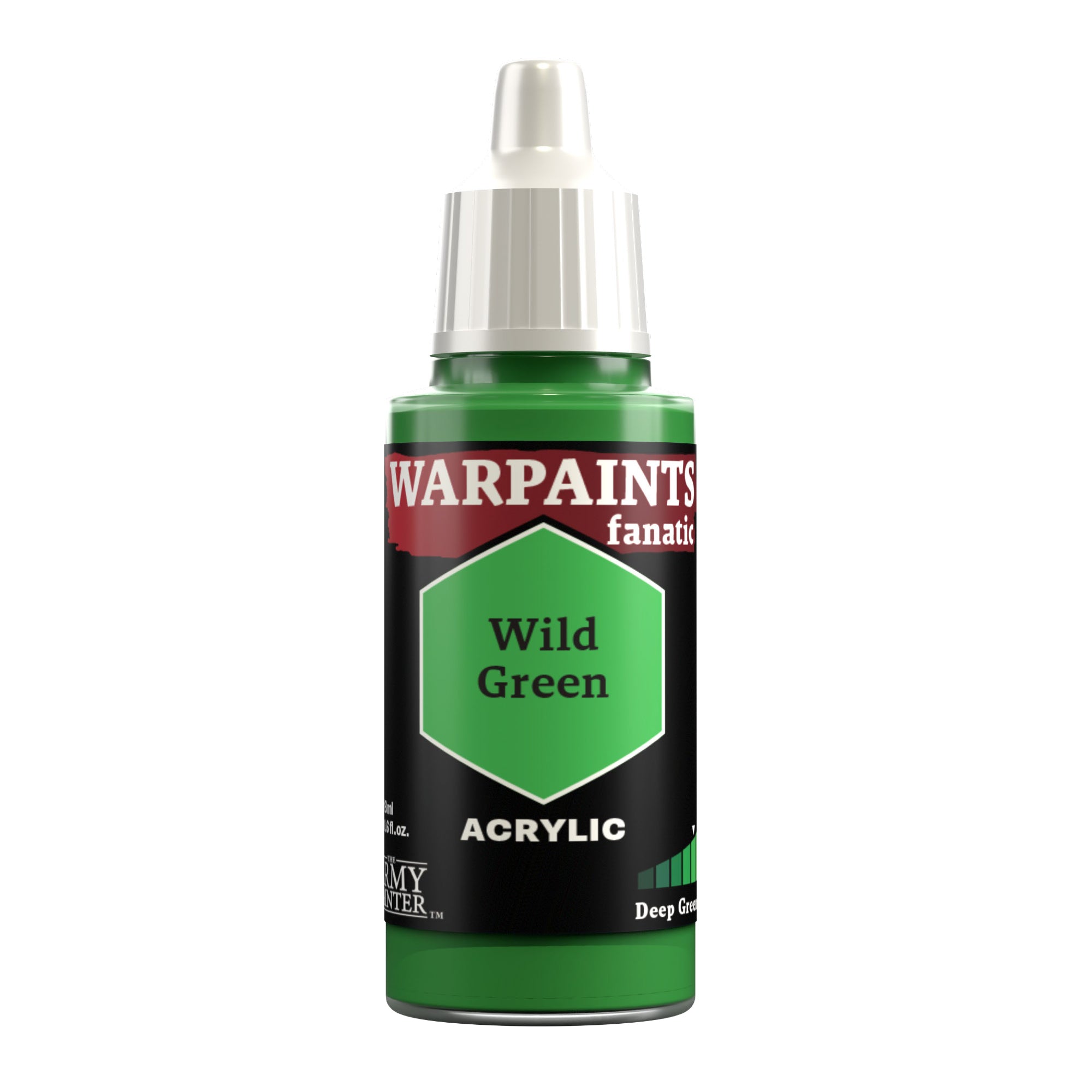 Army Painter Warpaints Fanatic Acrylic, Wild Green | 5713799305304