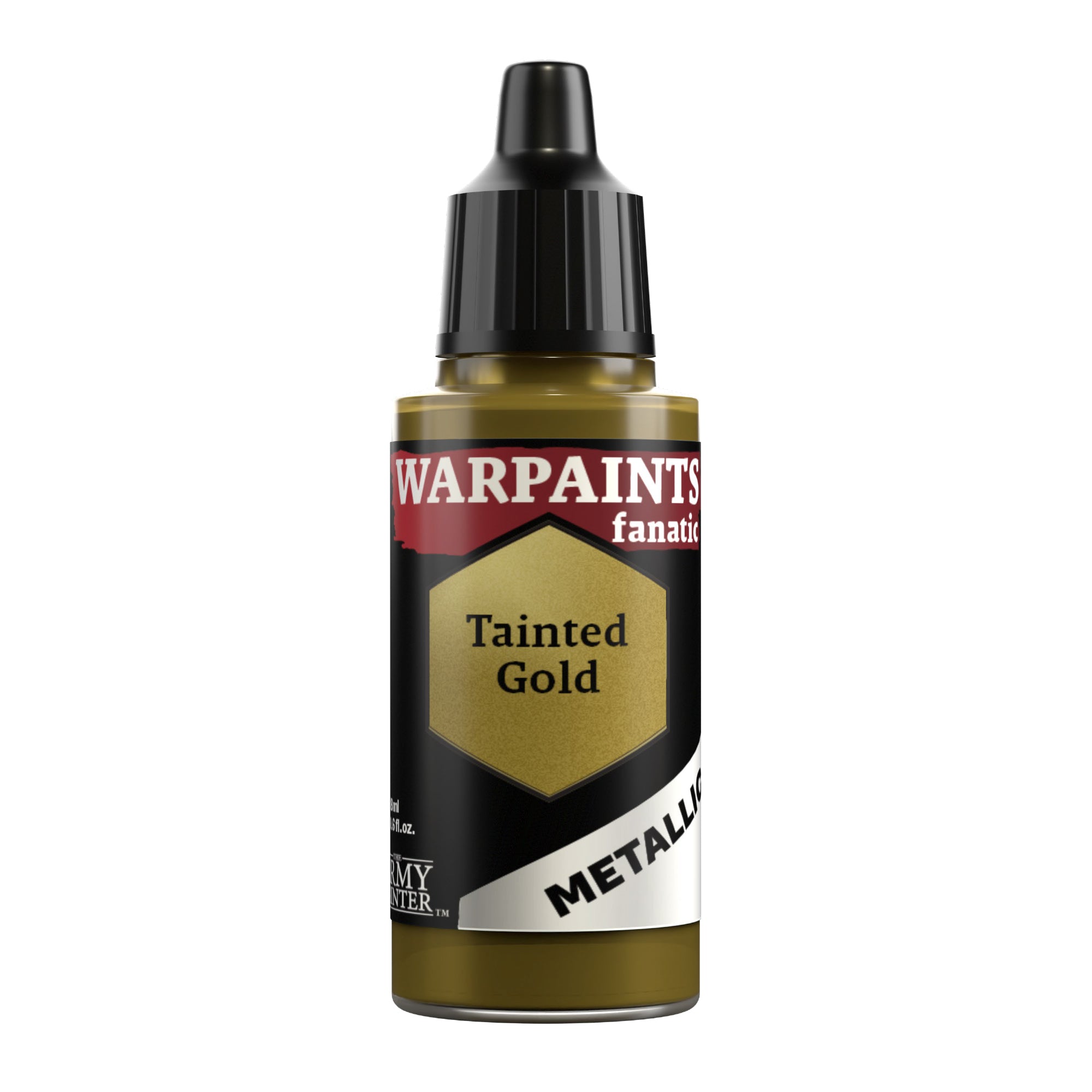Army Painter Warpaints Fanatic Metallic, Tainted Gold | 5713799318700