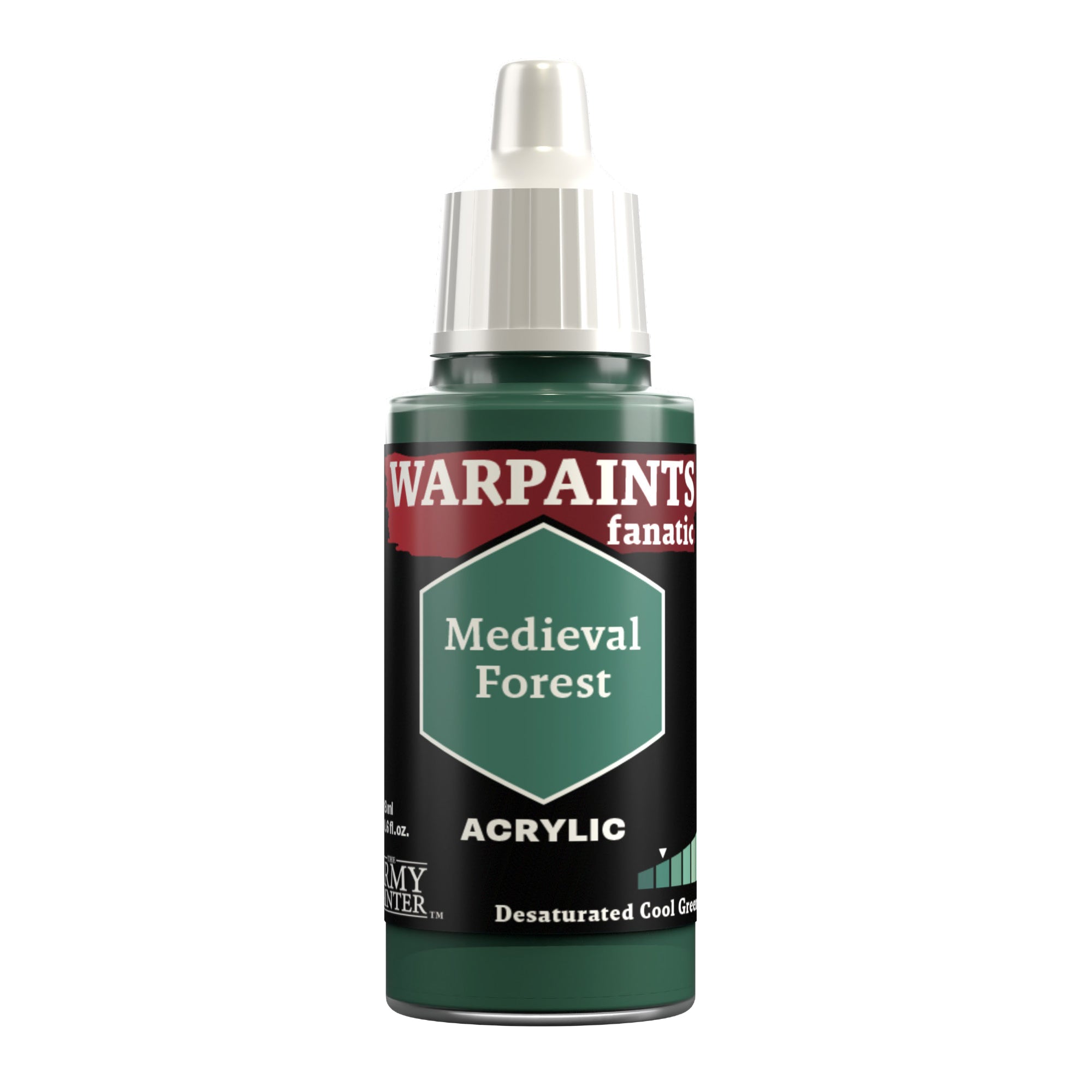 Army Painter Warpaints Fanatic Acrylic, Medieval Forest | 5713799306202