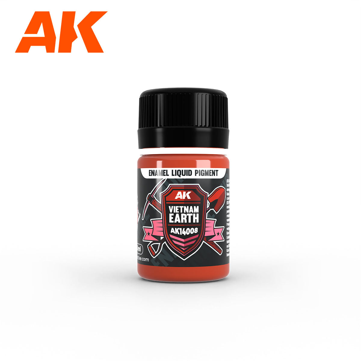 AK Interactive Enamel Liquid Pigment Vietnam Earth 35ml | 8435568334595