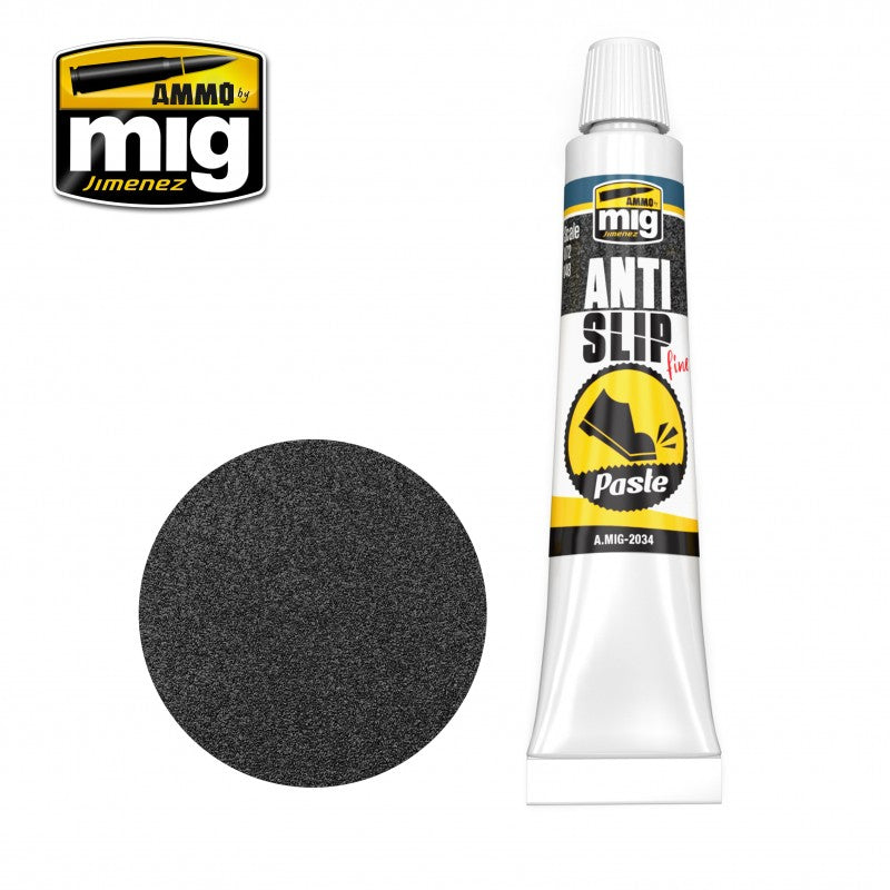 Ammo Mig Anti-Slip Paste – Black Color (for 1/72 & 1/48) | 8432074020349