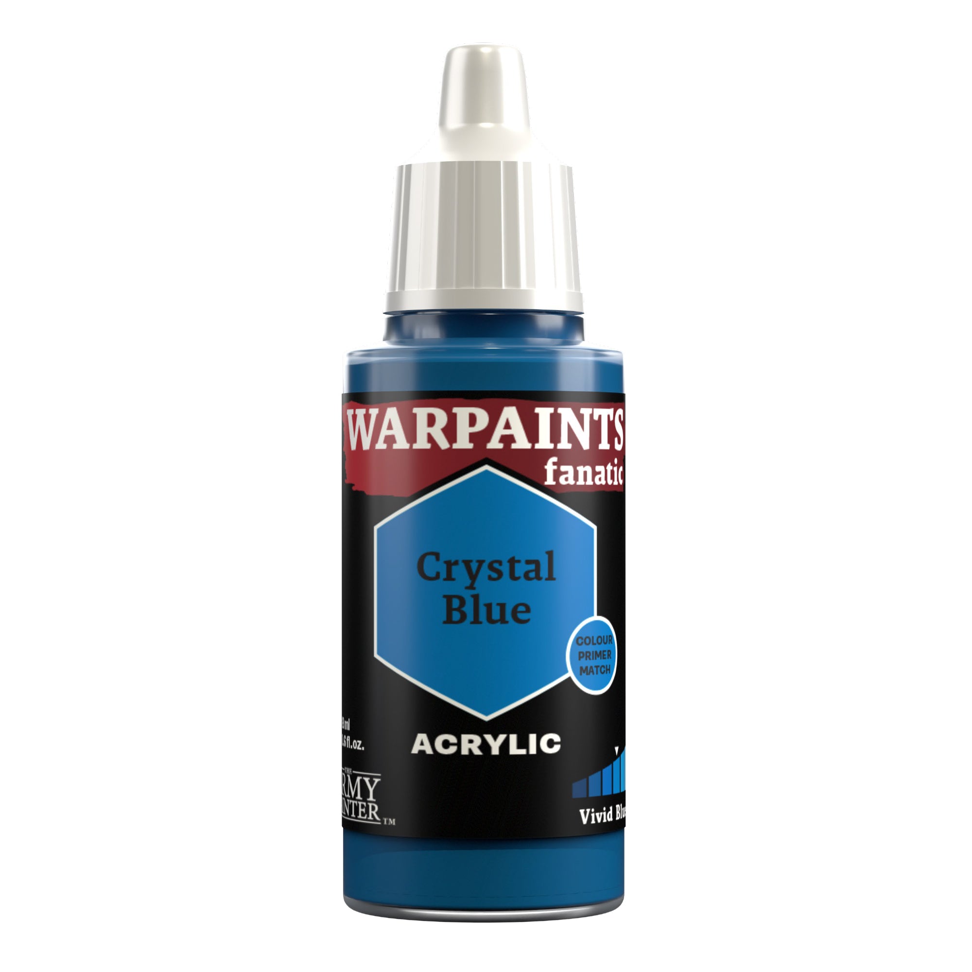 Army Painter Warpaints Fanatic Acrylic, Crystal Blue | 5713799302808