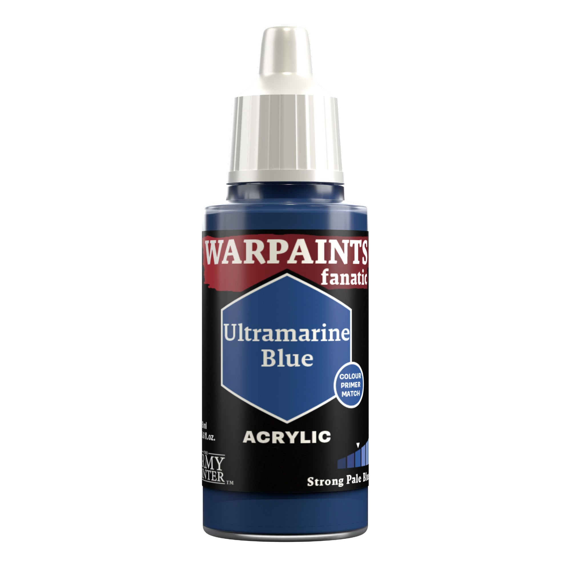 Army Painter Warpaints Fanatic Acrylic, Ultramarine Blue | 5713799302105