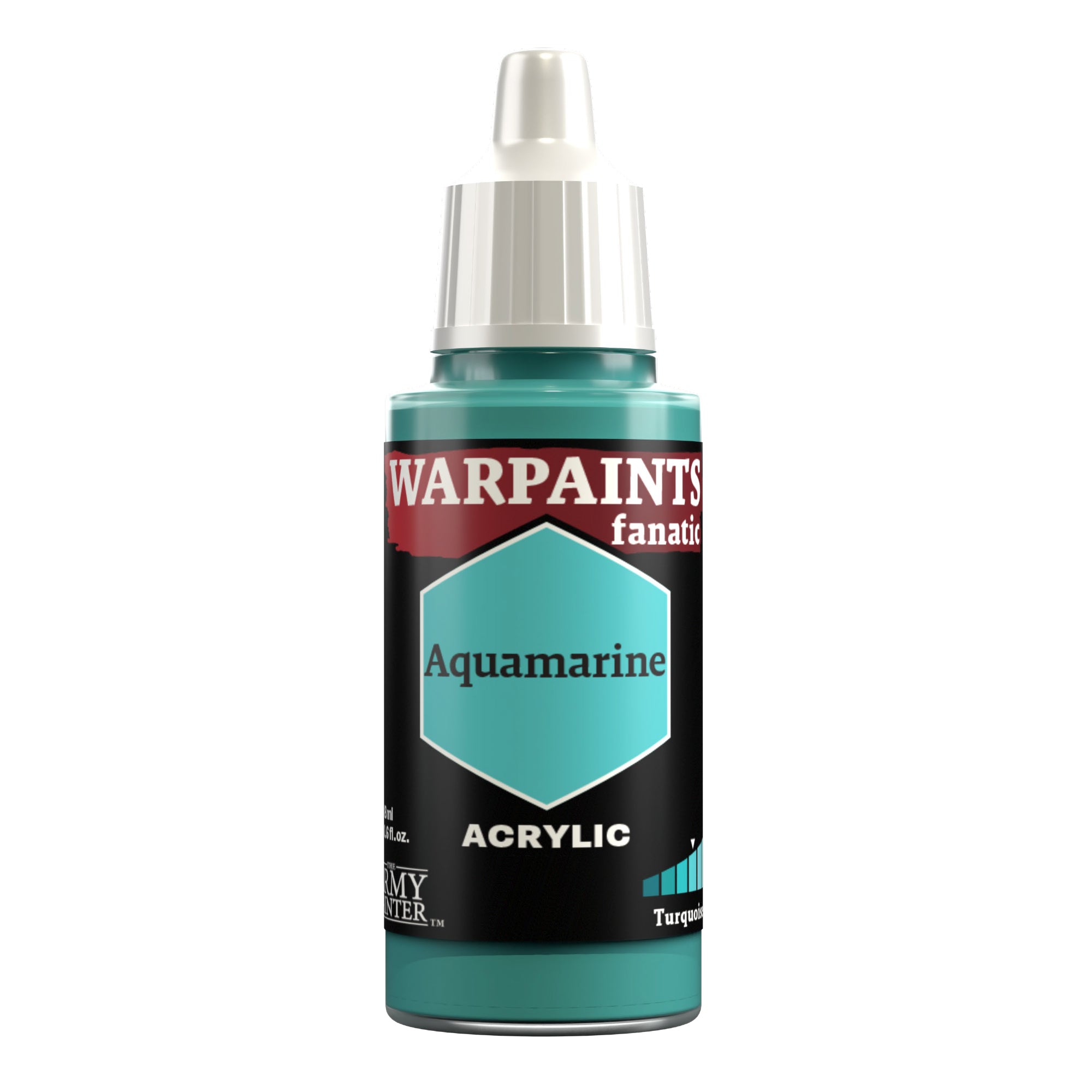 Army Painter Warpaints Fanatic Acrylic, Aquamarine | 5713799304000
