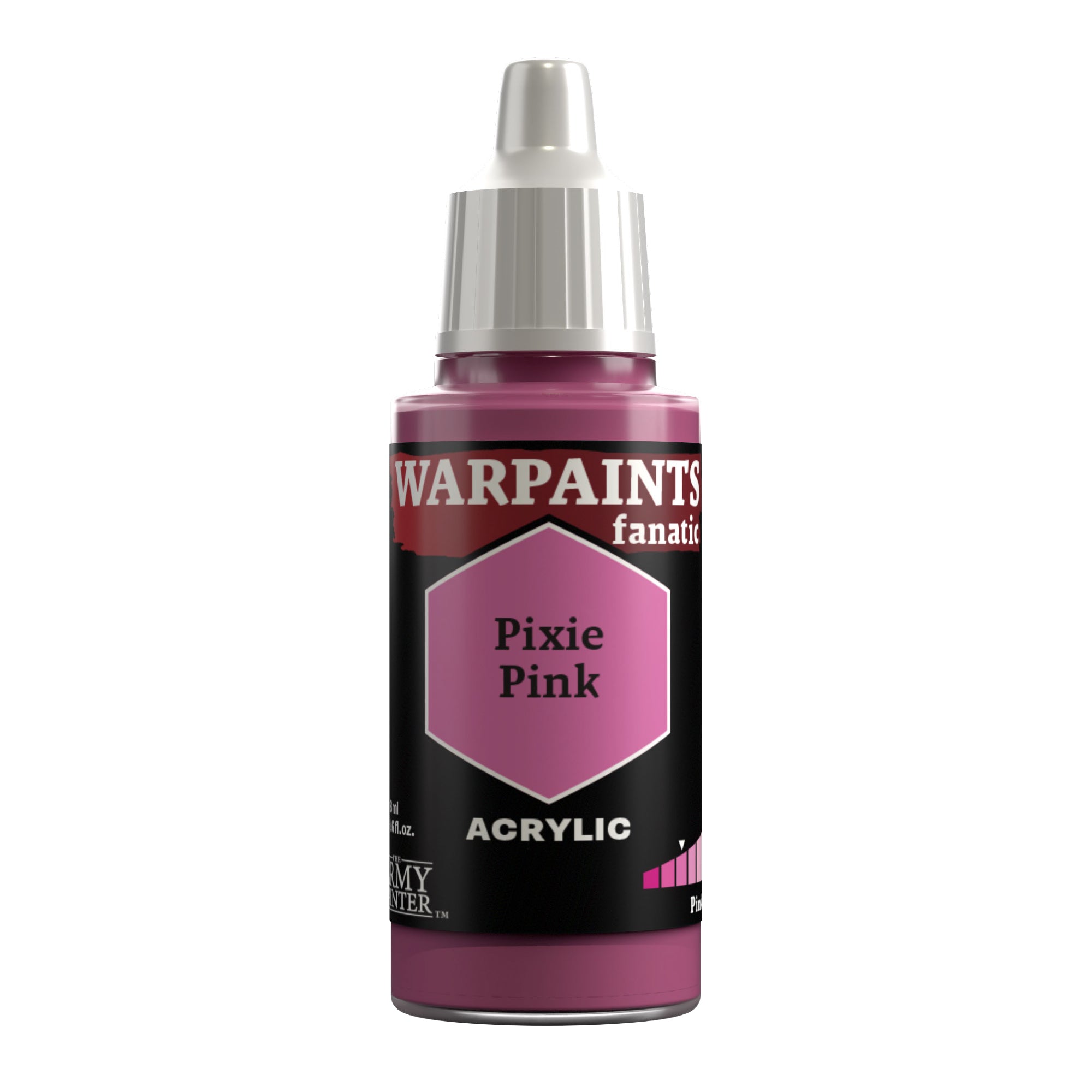 Army Painter Warpaints Fanatic Acrylic, Pixie Pink | 5713799312302