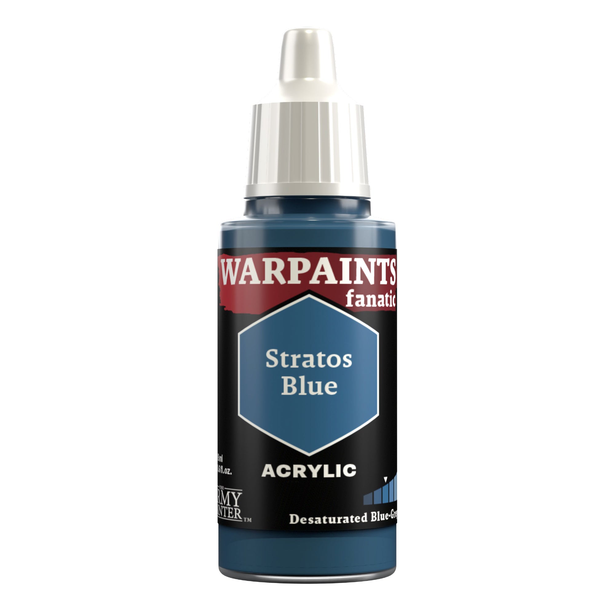 Army Painter Warpaints Fanatic Acrylic, Stratos Blue | 5713799301504