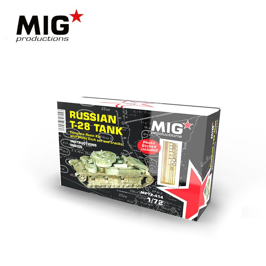 MIG 1/72 Russian T-28 Tank | 8435568306158