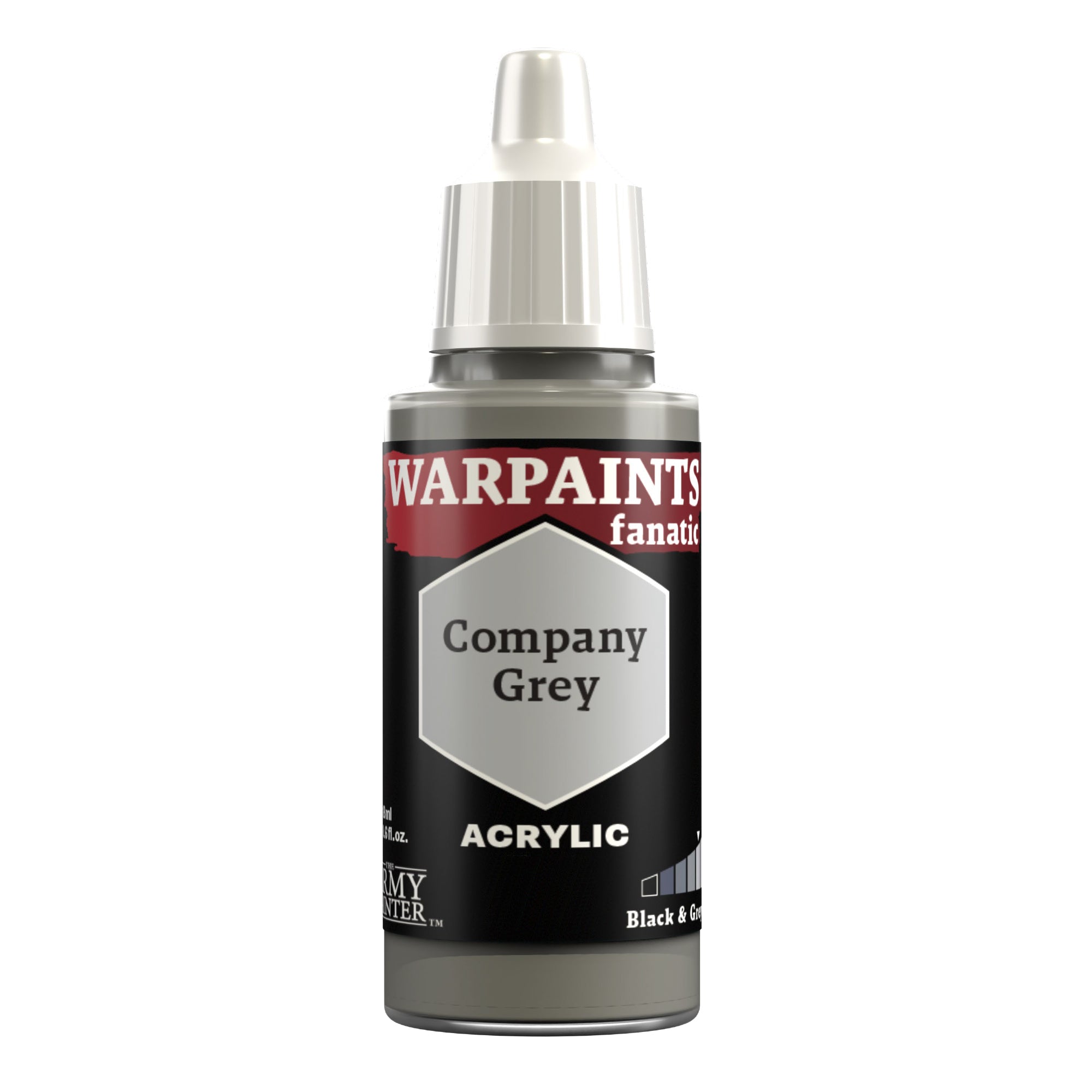 Army Painter Warpaints Fanatic Acrylic, Company Grey | 5713799300507