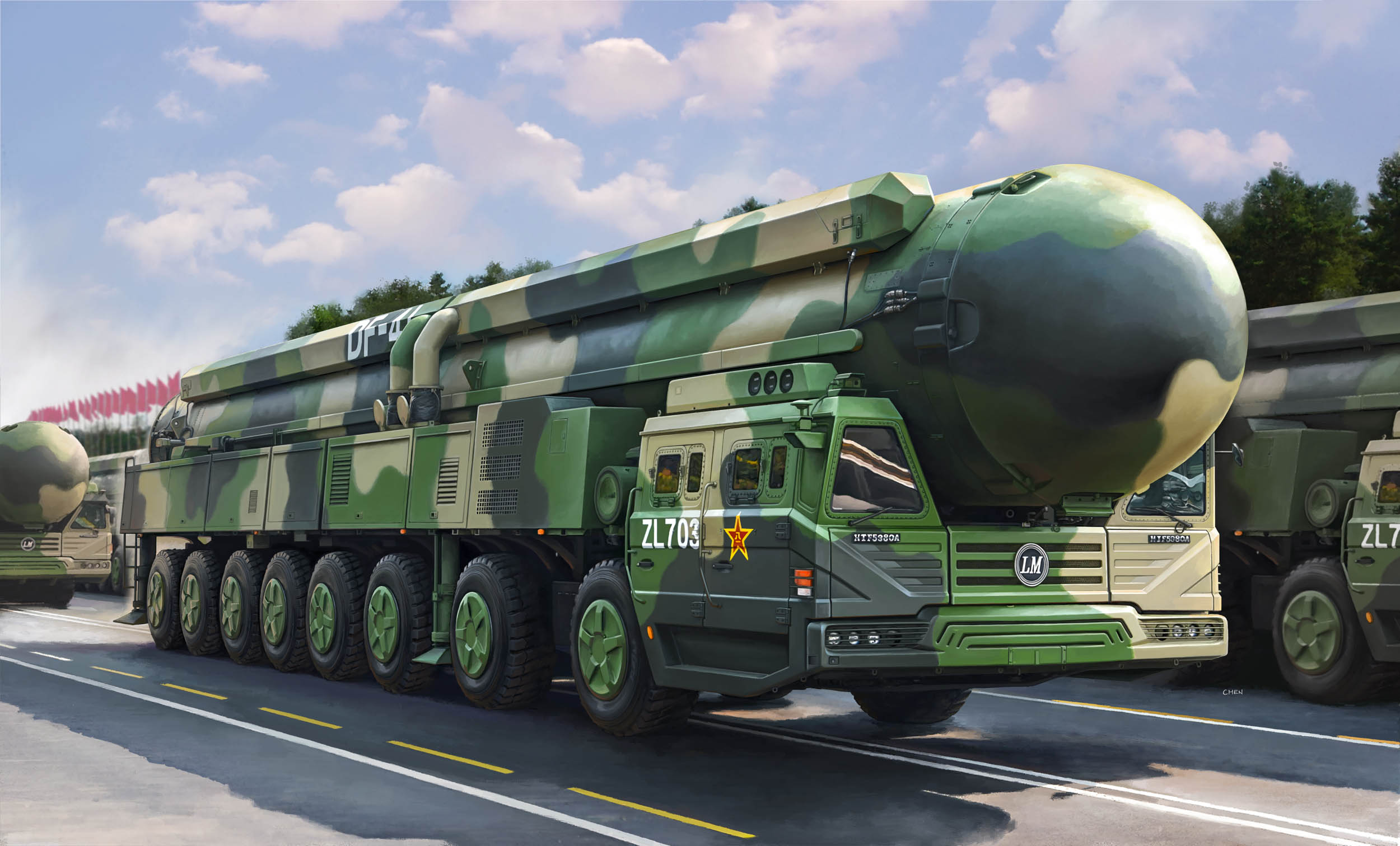 Hobby Boss 1/72 DF-41 ICBM