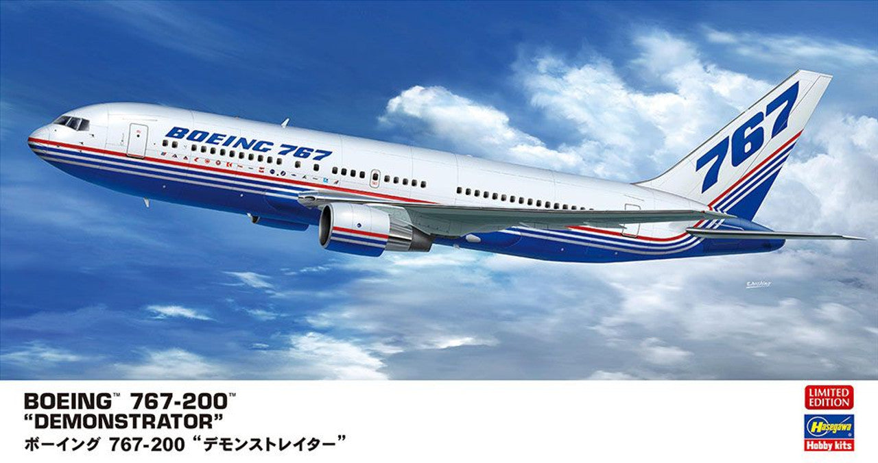 Hasegawa 1/200 B767-200 "Demonstrator"