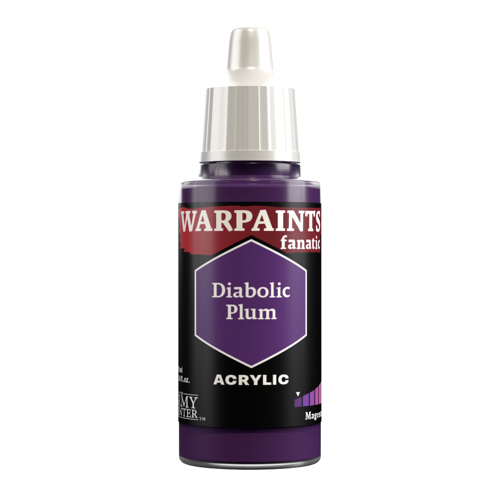 Army Painter Warpaints Fanatic Acrylic, Diabolic Plum | 5713799313309