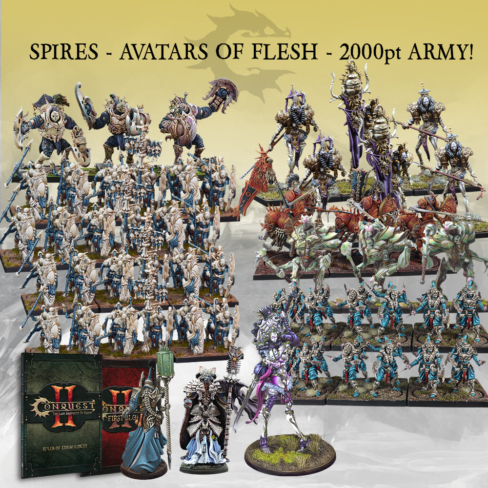 Conquest, Spires Avatars of Flesh 2000 pt Army (PBW1039) | 5213009016254