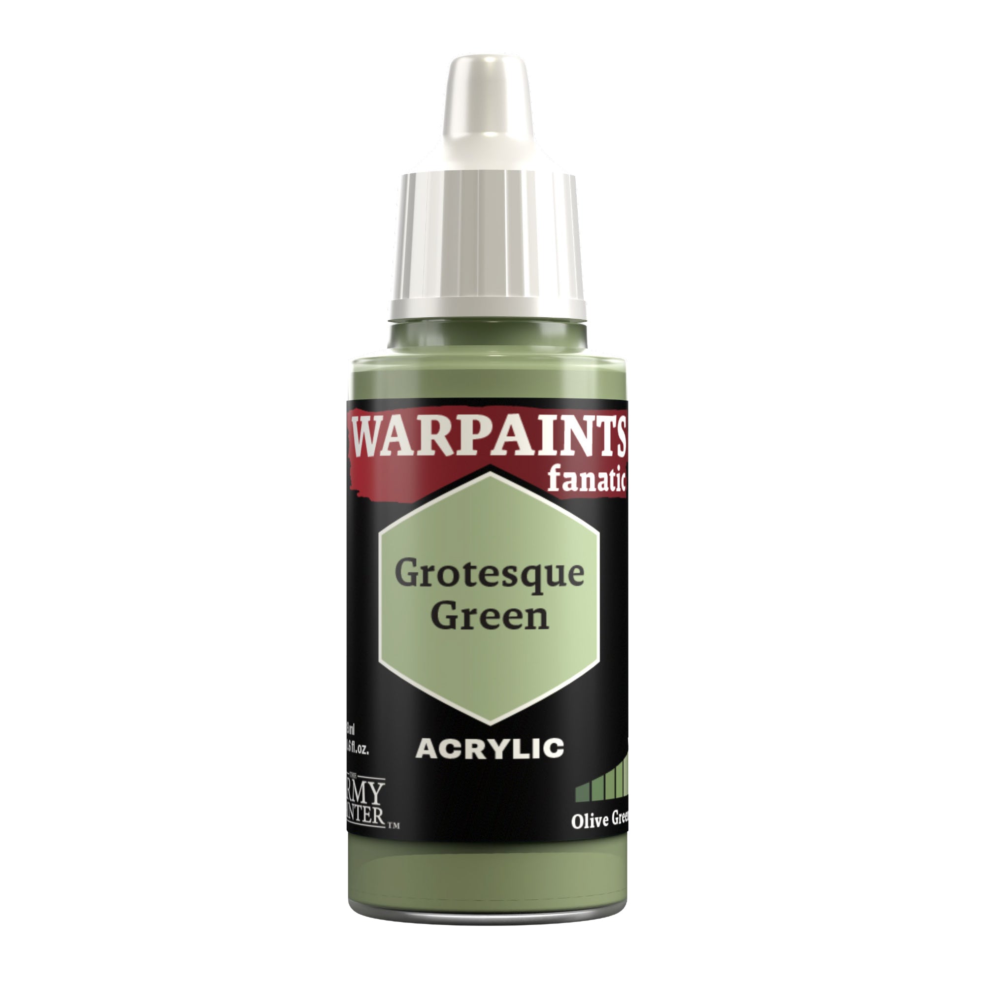 Army Painter Warpaints Fanatic Acrylic, Grotesque Green | 5713799307209