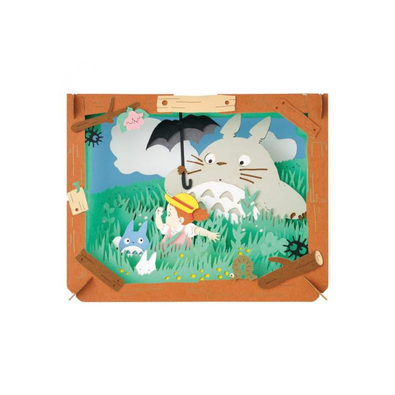 Ensky Paper Theater PT-062N Totoro Strolls Through the Fields "My Neighbor Totoro" | 4970381515157