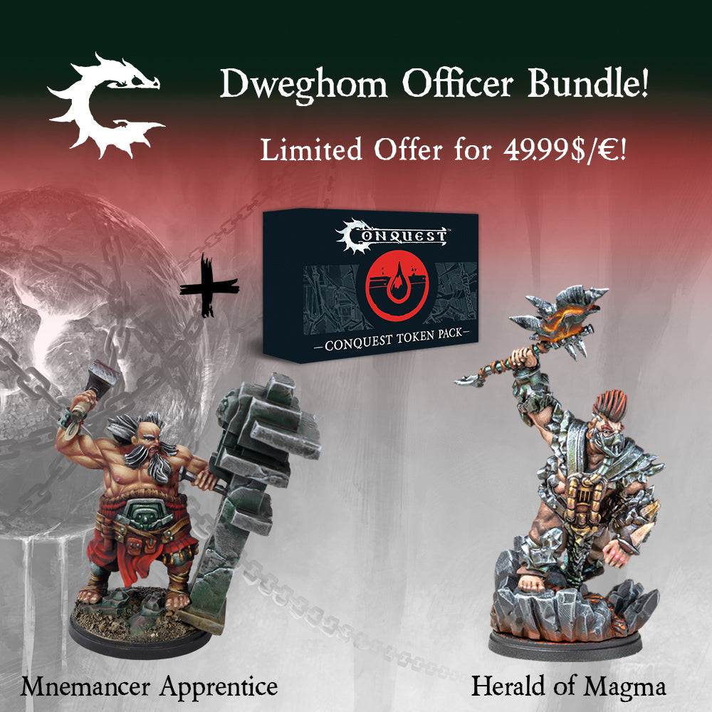 Conquest, Dweghom Officer Bundle (PBW1029) | 5213009016018