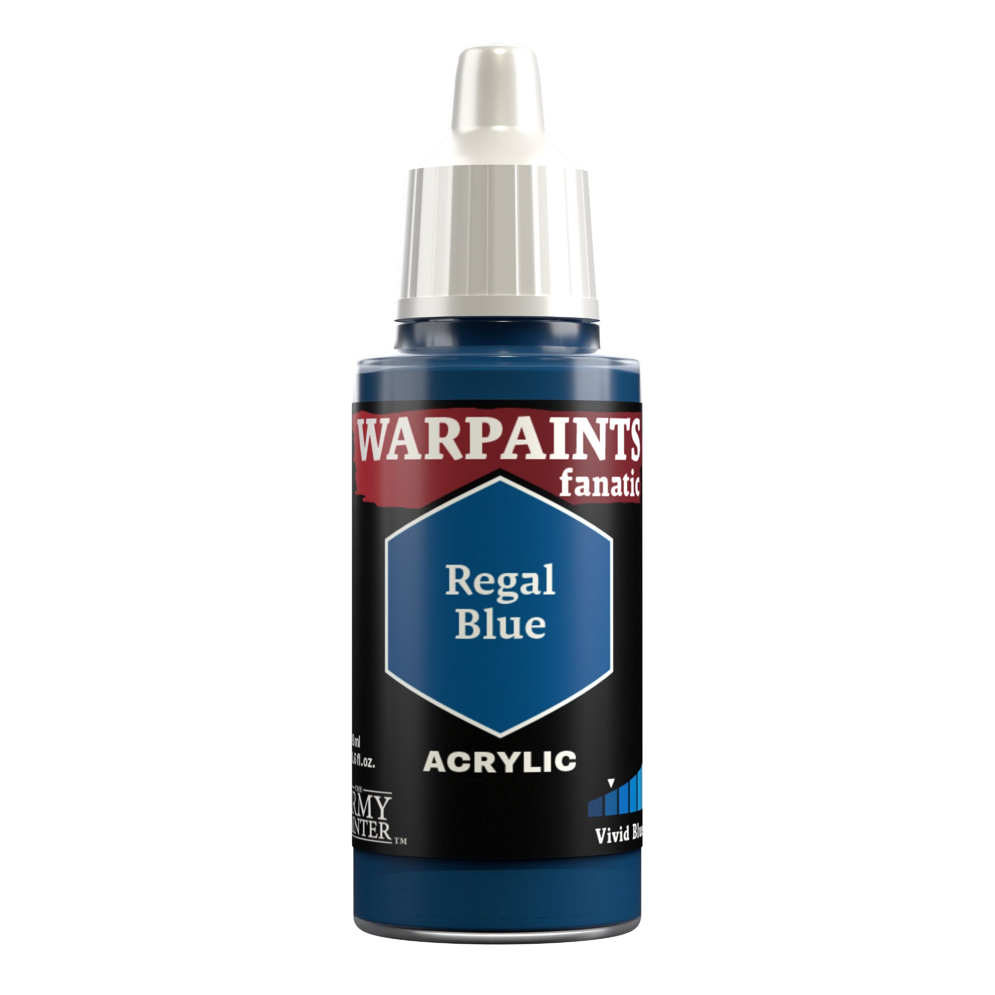 Army Painter Warpaints Fanatic Acrylic, Regal Blue | 5713799302600
