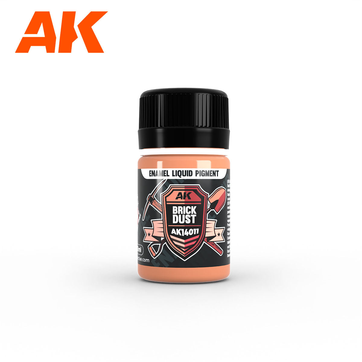 AK Interactive Enamel Liquid Pigment Brick Dust 35ml | 8435568334625